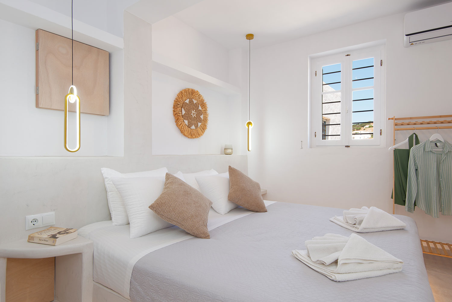 Υπνοδωμάτιο του Artemaki House στον Αρτεμώνα Σίφνου